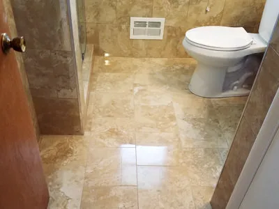 title floor installation